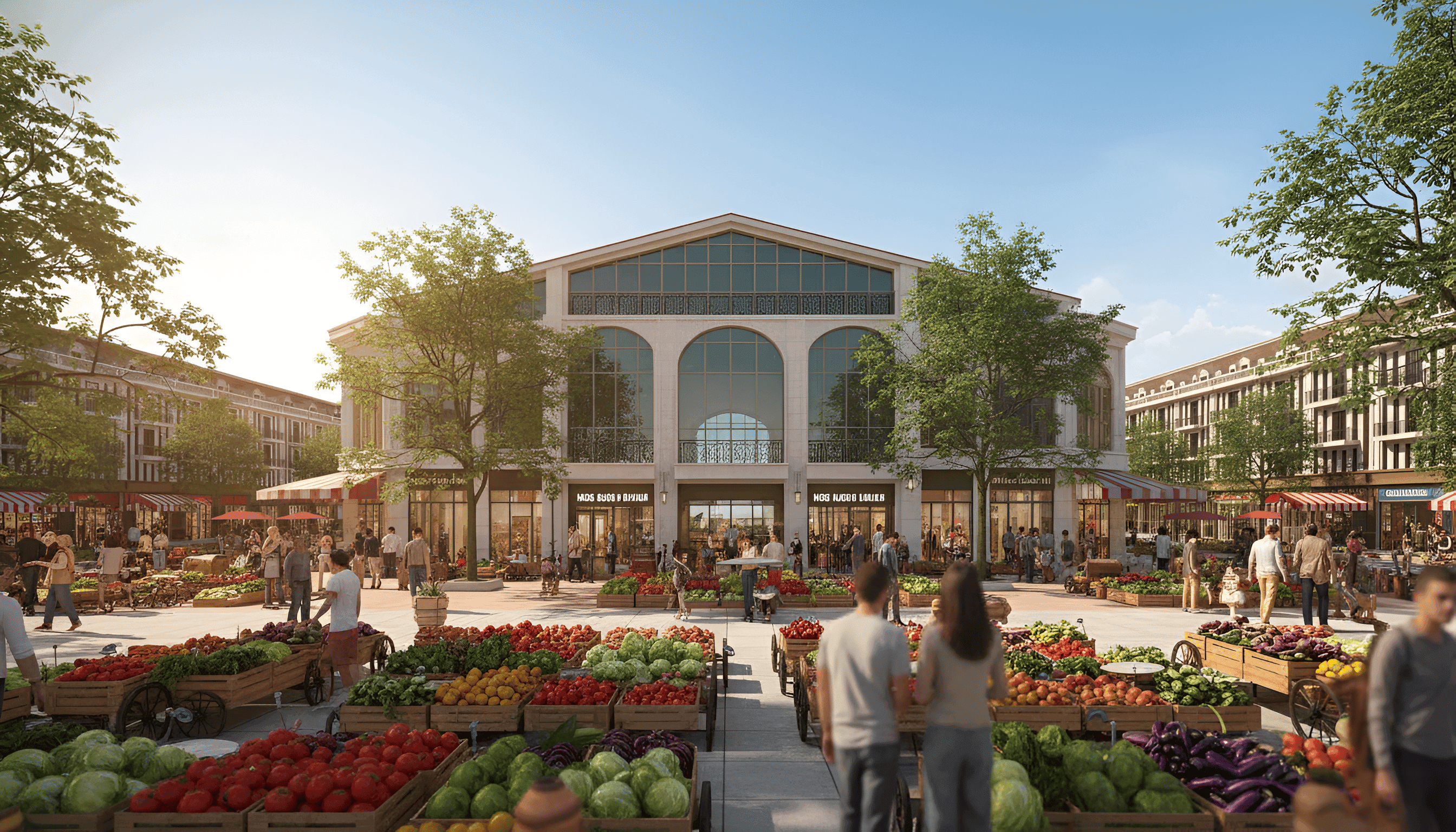 Chợ dân cư nội khu 2