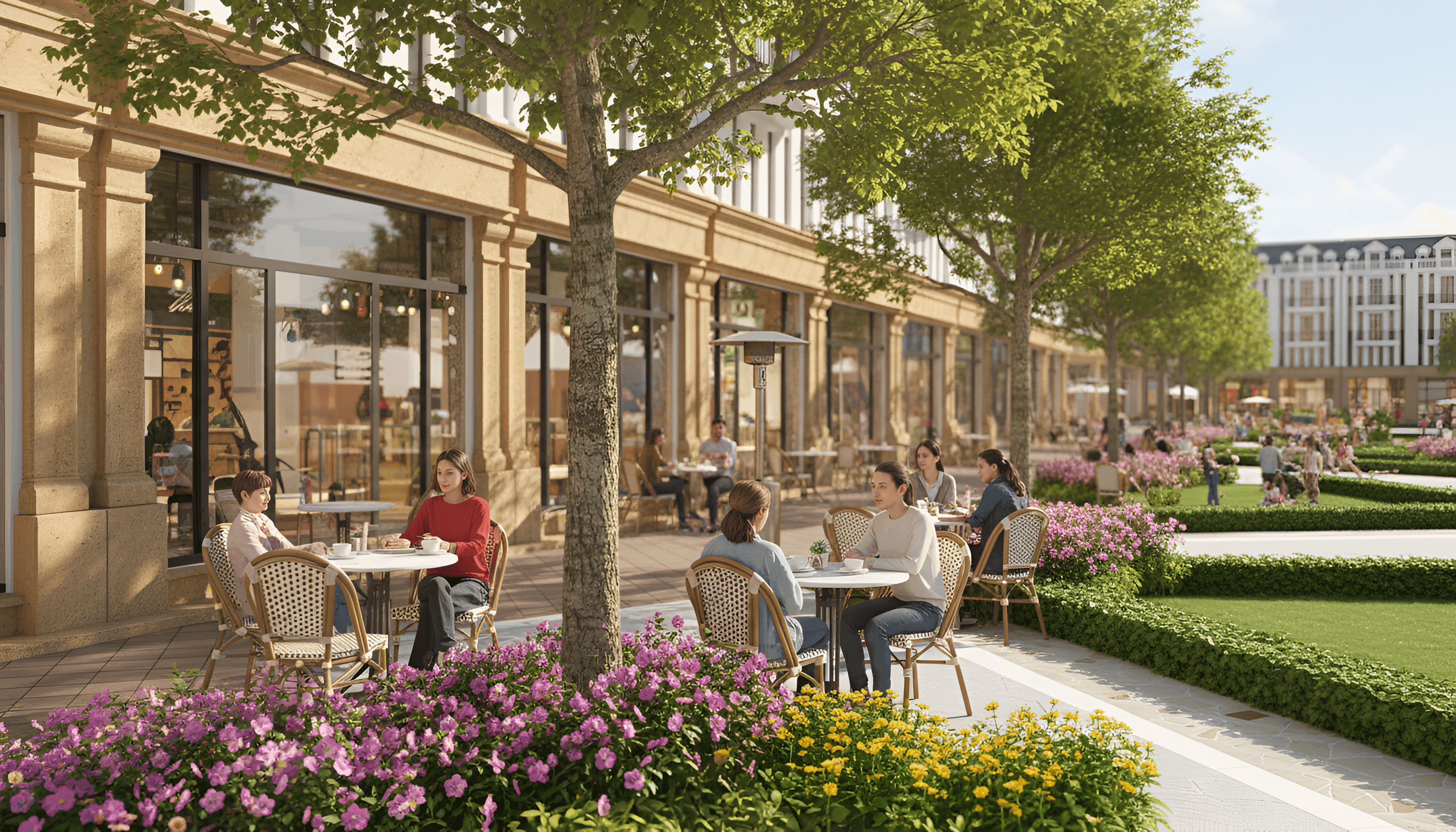 Lối đi bộ trong công viên